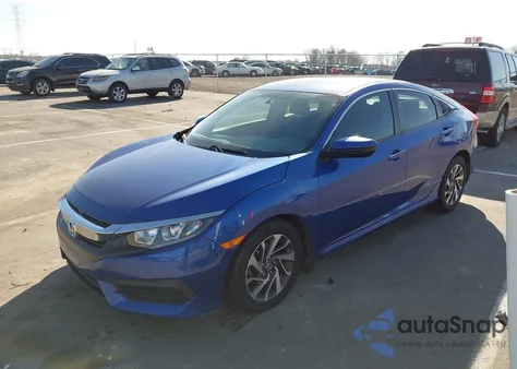 2016 Honda Civic Ex из США, поврежденный, VIN 19XFC2F78GE081767